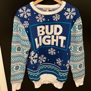 Bud Light Christmas Sweater